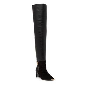 SCHUTZ
Tenia Leather Tall Boot In Black